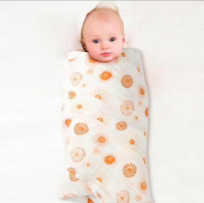 bamboo cotton baby muslin blanket